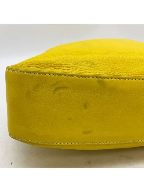 Celine Hand Shoulder Bag Leather Yellow Travel Formal - Picture 5 of 16